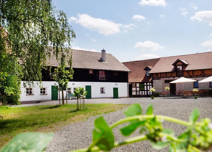 Apartment Schlossgut Franken - Doppelzimmer Landgarten Redwitz an der Rodach