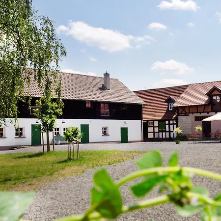 アパート Schlossgut Franken - Doppelzimmer Landgarten Redwitz an der Rodach