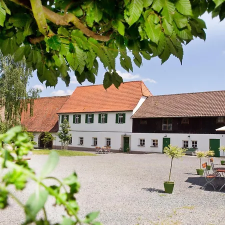 Schlossgut Franken - Doppelzimmer Landgarten アパート *
