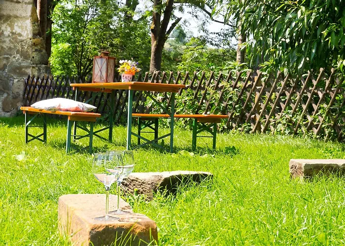 Schlossgut Franken - Doppelzimmer Landgarten *